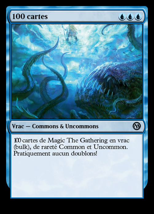 Cartes Magic (MTG) - Bleues