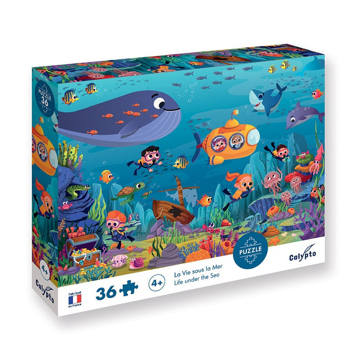 Puzzle Calypto - La Vie sous la Mer 36 mcx
