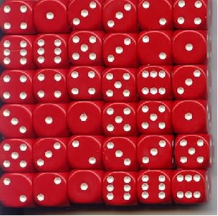 Opaque: 36D6 Red / White