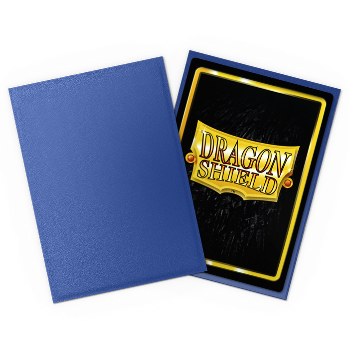Protège-Cartes (Sleeves): Dragon Shield Matte Blue non-glare (100)