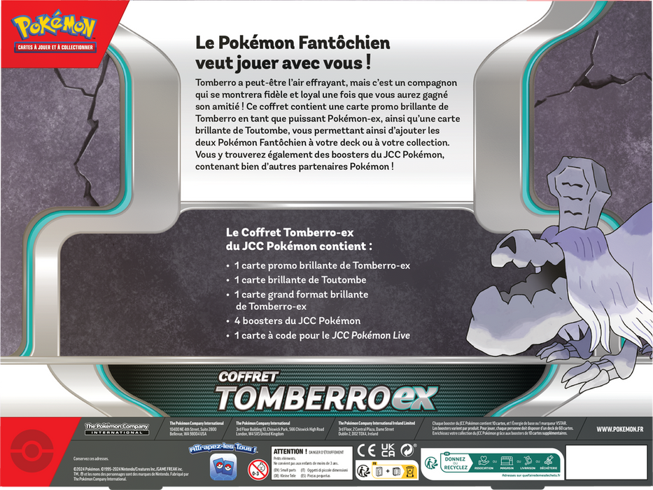 Pokemon TCG - Coffret Tomberro EX - FR