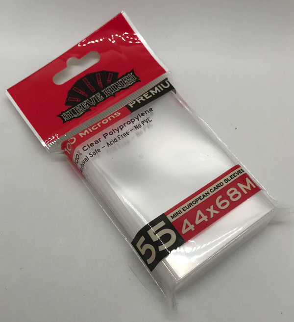 SK - Protège-cartes (Sleeves) Premium Mini Euro 44x68mm