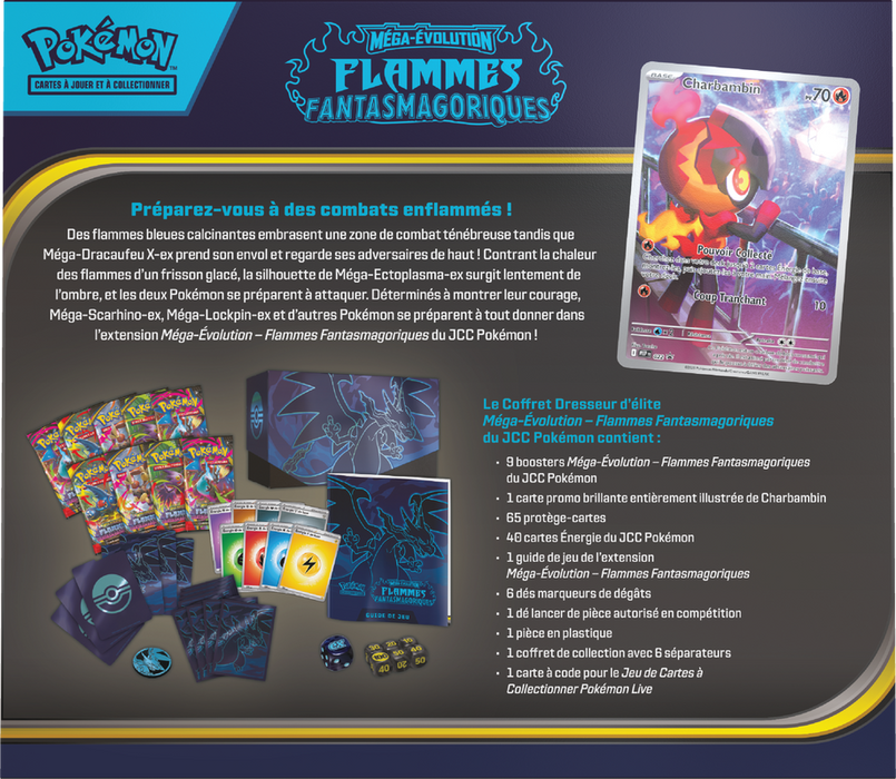 Pokemon TCG - Flammes fantasmagoriques - Coffrer dresseur d'élite - FR