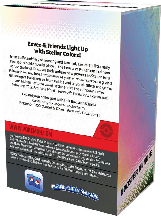 Pokemon TCG - Prismatic Evolutions Booster Bundle - EN
