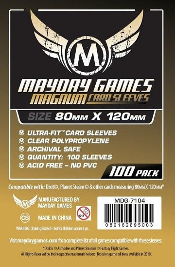 Mayday - Protège-cartes Magnum Dixit Sleeves 80 x 120mm (100)