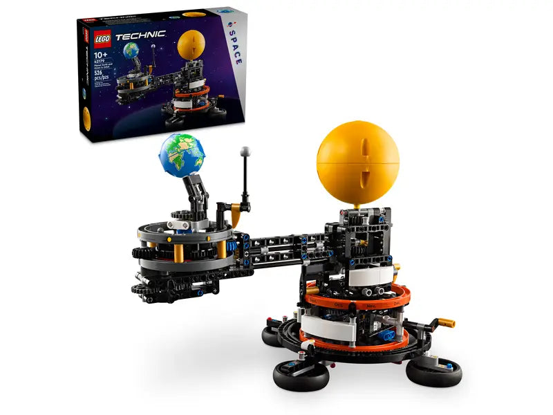 Lego - Technic - Planète terre et lune en orbite