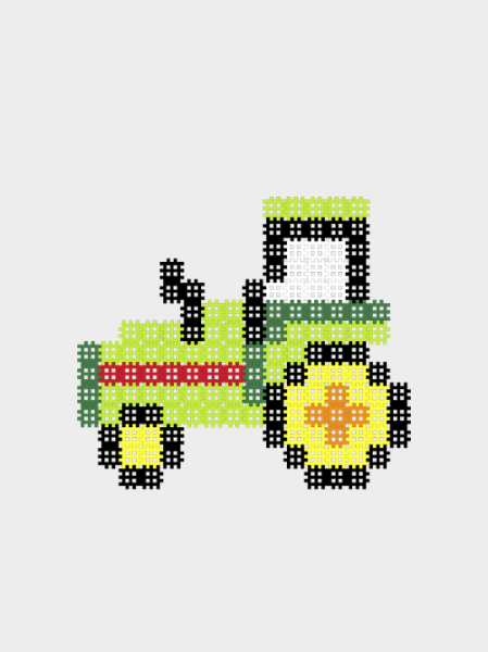 Micro Waffle - 150 pcs (tracteur) - ML