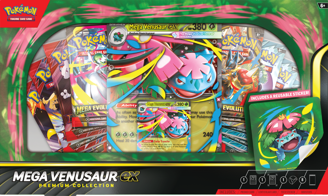 Pokemon TCG - Mega Venusaur EX Premieum - ENG
